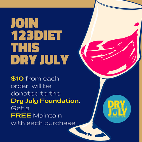 123Diet Supporting Cancer this Dry July 2025