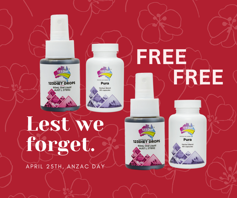 ANZAC SALE Drops and Pura FREE with a Drops and Pura Purchase